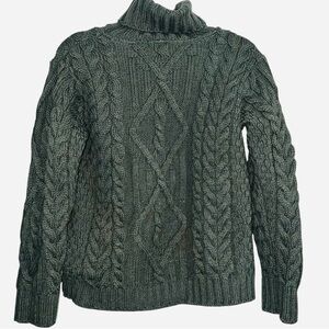 Inis Crafts Made In Ireland 100% Wool Sweater Size Medium